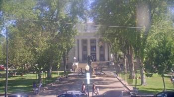 Weather camera view of Prescott Courthouse Square.