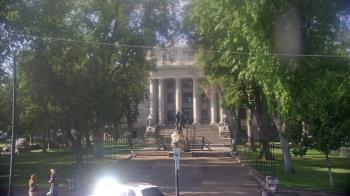 Weather camera view of Prescott Courthouse Square.