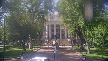 Weather camera view of Prescott Courthouse Square.