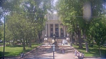 Weather camera view of Prescott Courthouse Square.