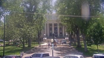 Weather camera view of Prescott Courthouse Square.