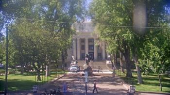 Weather camera view of Prescott Courthouse Square.