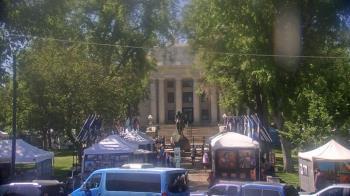 Weather camera view of Prescott Courthouse Square.