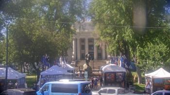 Weather camera view of Prescott Courthouse Square.