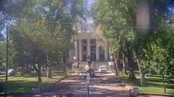 Weather camera view of Prescott Courthouse Square.