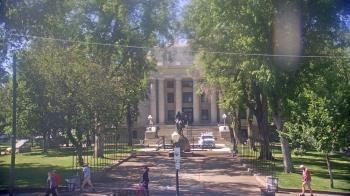 Weather camera view of Prescott Courthouse Square.