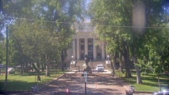 Weather camera view of Prescott Courthouse Square.
