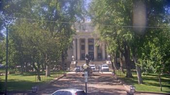 Weather camera view of Prescott Courthouse Square.