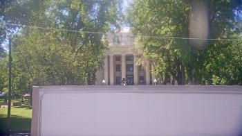 Weather camera view of Prescott Courthouse Square.