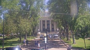 Weather camera view of Prescott Courthouse Square.