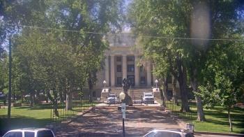 Weather camera view of Prescott Courthouse Square.