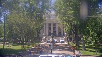 Weather camera view of Prescott Courthouse Square.