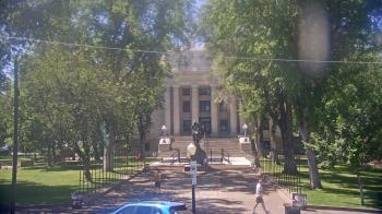 Weather camera view of Prescott Courthouse Square.