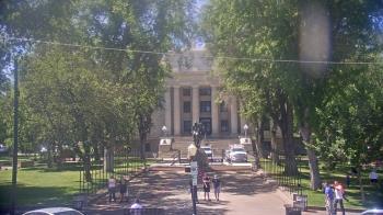 Weather camera view of Prescott Courthouse Square.