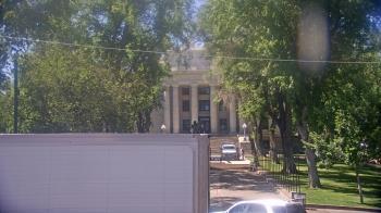 Weather camera view of Prescott Courthouse Square.