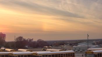 Weather camera view of Prosper Independent School District.