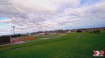 Weather camera view of Portage Township Schools.