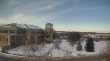 Weather camera view of Eastern Michigan University.