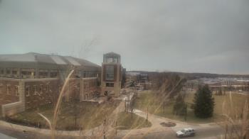 Weather camera view of Eastern Michigan University.