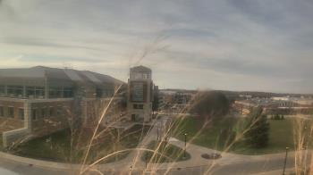Weather camera view of Eastern Michigan University.