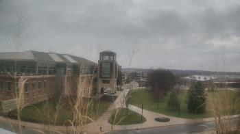 Weather camera view of Eastern Michigan University.