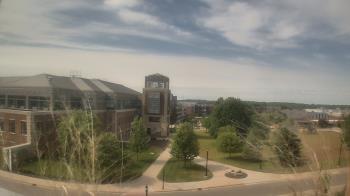 Weather camera view of Eastern Michigan University.