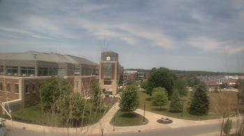 Weather camera view of Eastern Michigan University.