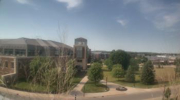 Weather camera view of Eastern Michigan University.
