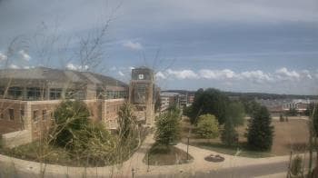 Weather camera view of Eastern Michigan University.