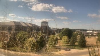 Weather camera view of Eastern Michigan University.