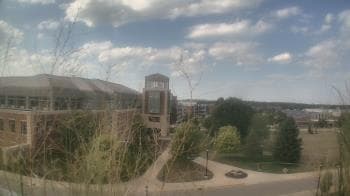 Weather camera view of Eastern Michigan University.