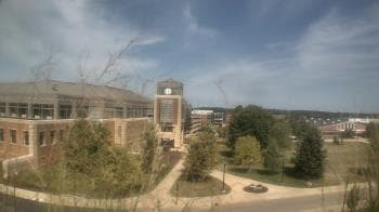 Weather camera view of Eastern Michigan University.
