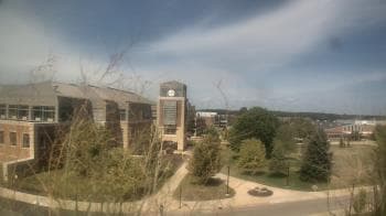 Weather camera view of Eastern Michigan University.