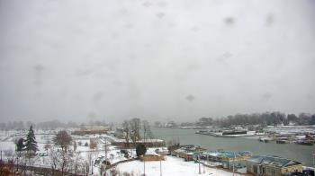 Weather camera view of Charlotte-Genesee Lighthouse.