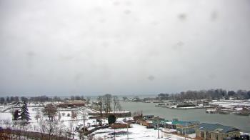 Weather camera view of Charlotte-Genesee Lighthouse.