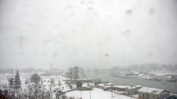 Weather camera view of Charlotte-Genesee Lighthouse.