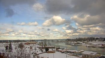 Weather camera view of Charlotte-Genesee Lighthouse.