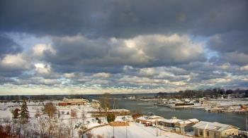 Weather camera view of Charlotte-Genesee Lighthouse.
