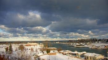 Weather camera view of Charlotte-Genesee Lighthouse.