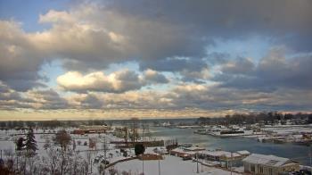 Weather camera view of Charlotte-Genesee Lighthouse.