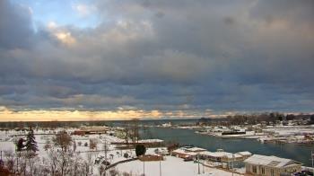 Weather camera view of Charlotte-Genesee Lighthouse.