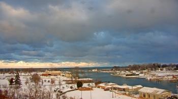 Weather camera view of Charlotte-Genesee Lighthouse.