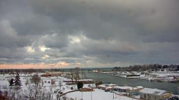 Weather camera view of Charlotte-Genesee Lighthouse.