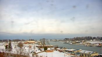 Weather camera view of Charlotte-Genesee Lighthouse.