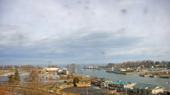 Weather camera view of Charlotte-Genesee Lighthouse.