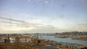 Weather camera view of Charlotte-Genesee Lighthouse.