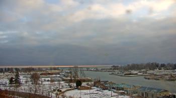 Weather camera view of Charlotte-Genesee Lighthouse.