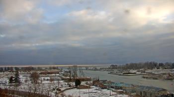 Weather camera view of Charlotte-Genesee Lighthouse.