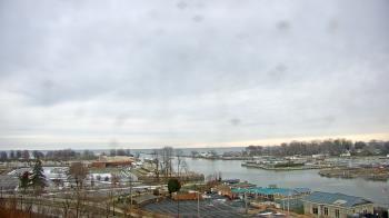 Weather camera view of Charlotte-Genesee Lighthouse.