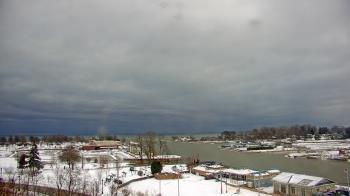 Weather camera view of Charlotte-Genesee Lighthouse.